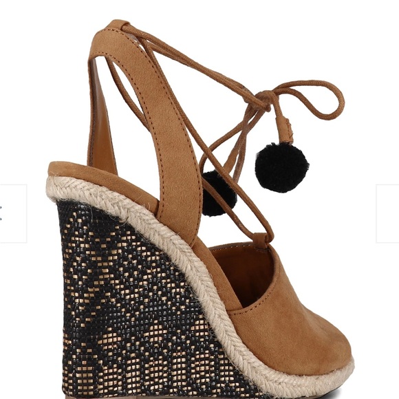 Harpy wedge sandal by Indigo Rd medium brown - Picture 2 of 3